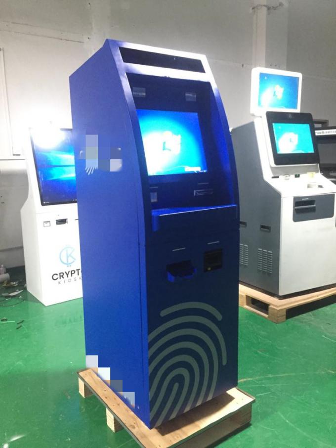 Cash In And Cash Out Self Service Bank ATM Kiosk Bill Payment Kiosk ...