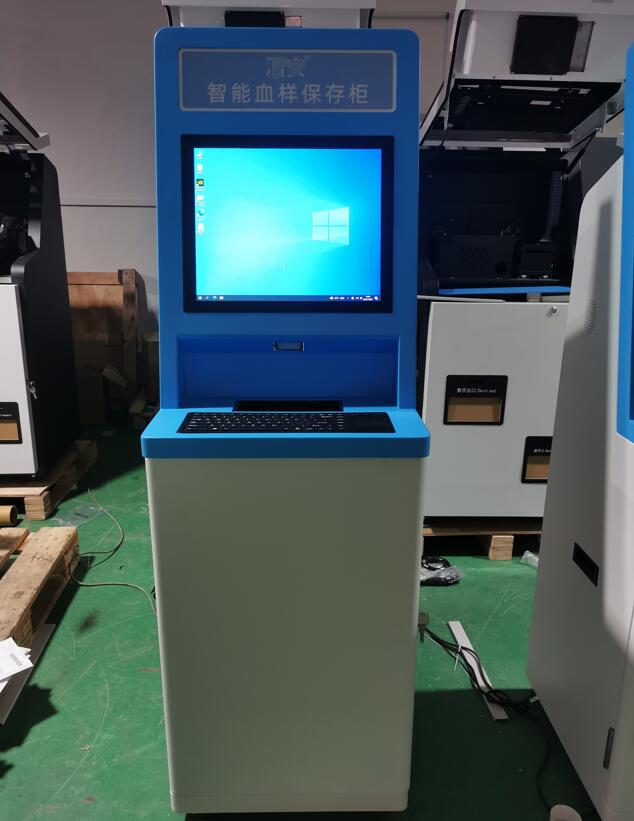 Elegant Antirust 19inch Self Service Printing Kiosk With 1000 Sheets