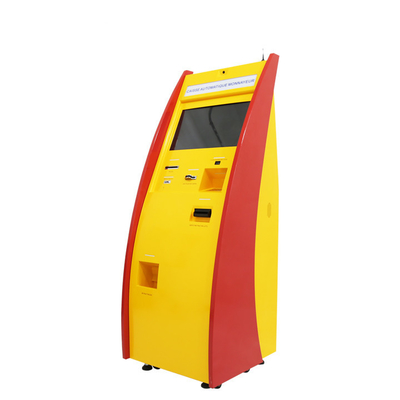 Multifunctional A4 Report Self Service Kiosk ATM Cash Acceptor