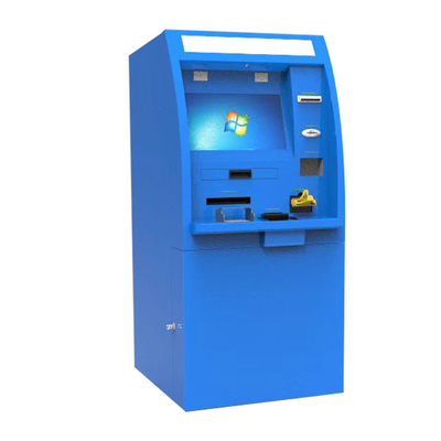 ATM Kiosk Foreign Currency Exchange Machine With Cash Acceptor And Dispenser