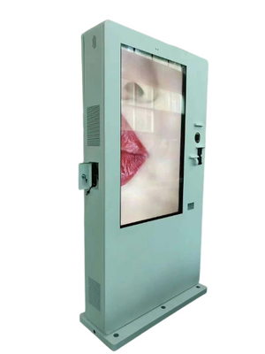 55 Inch Outdoor Floor Standing LCD Digital Signage Outdoor Video Advertising