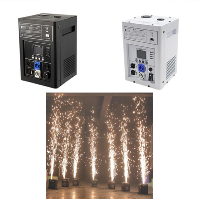600W Wedding Effect Electronic Fountain Cold Spark Machine With Road Case
