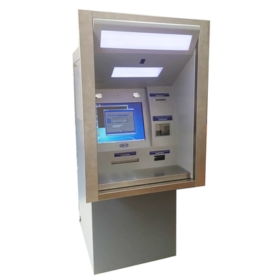 Customized Software Interactive Foreign Currency Exchange Machine 19inch