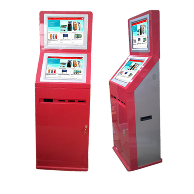 High Safety Performance Self-service KIOSK  payment kiosk with cash payment