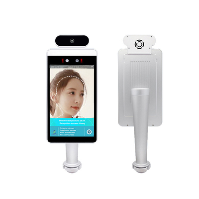 Android OS Face Recognition Temperature Kiosk Facial Temperature Scanner Kiosk