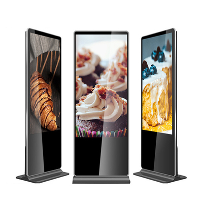 43Inch Floor Standing LCD Advertising Display Vertical Digital Signage Totem