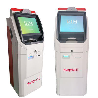 Payment ATMs Touch Screen Kiosk Machine 17 / 19 Inch RS232 Interface
