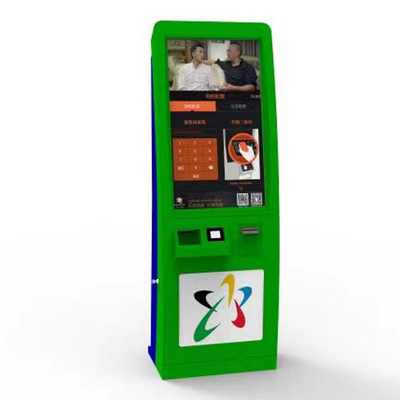 Self Service 43inch Touch Screen Payment Kiosk Cash Accepting Kiosk