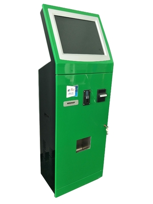 Hunghui Shopping Mall Automated Payment Kiosk Machine With Bill Acceptor