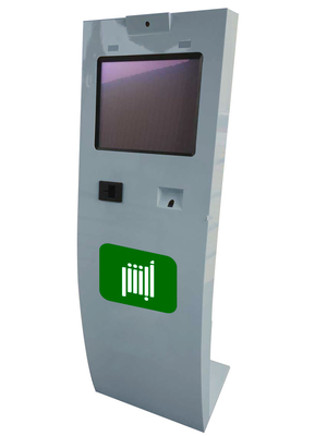 Powder Coated Metal Multimedia Self Service Kiosk Machine For School Campus