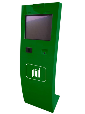 Powder Coated Metal Multimedia Self Service Kiosk Machine For School Campus