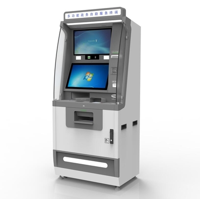 Hunghui Free Standing Bank ATM Machine Self Service Payment Terminal