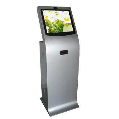 Touchscreen 19inch Self Service Ticketing Kiosk Ticket Queue Management System