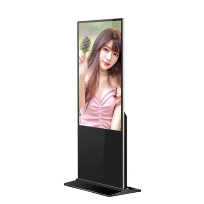 32-65inch LCD Advertising Display Screen Free Standing Digital Signage 300cd/m2