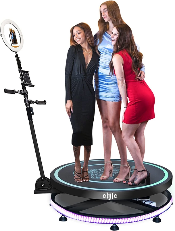 Portable Video Revolve Selfie 360 Photo Booth For Wedding Parties