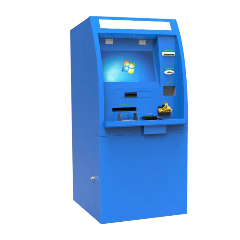 Self Service automatic currency Exchange Kiosk / Money Exchange Machine with software