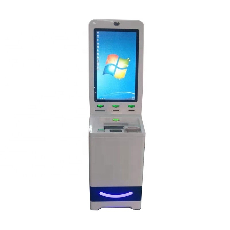 Anti Vandal Bank ATM Machine Patient Self Service Kiosk For Hospital