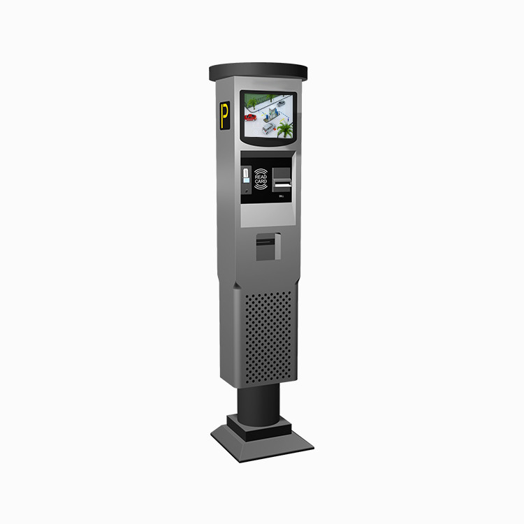 Solar Android Automatic Ticket Vending Machine Parking Lot Ticket Dispenser