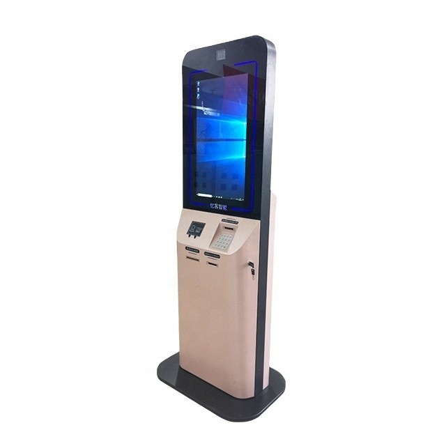 Floorstanding 32inch Self Service Payment Kiosk Machine